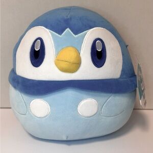 Squishmallows Pokemon Penguin Piplup 10" Stuffed Plush Kellytoy New With Tags